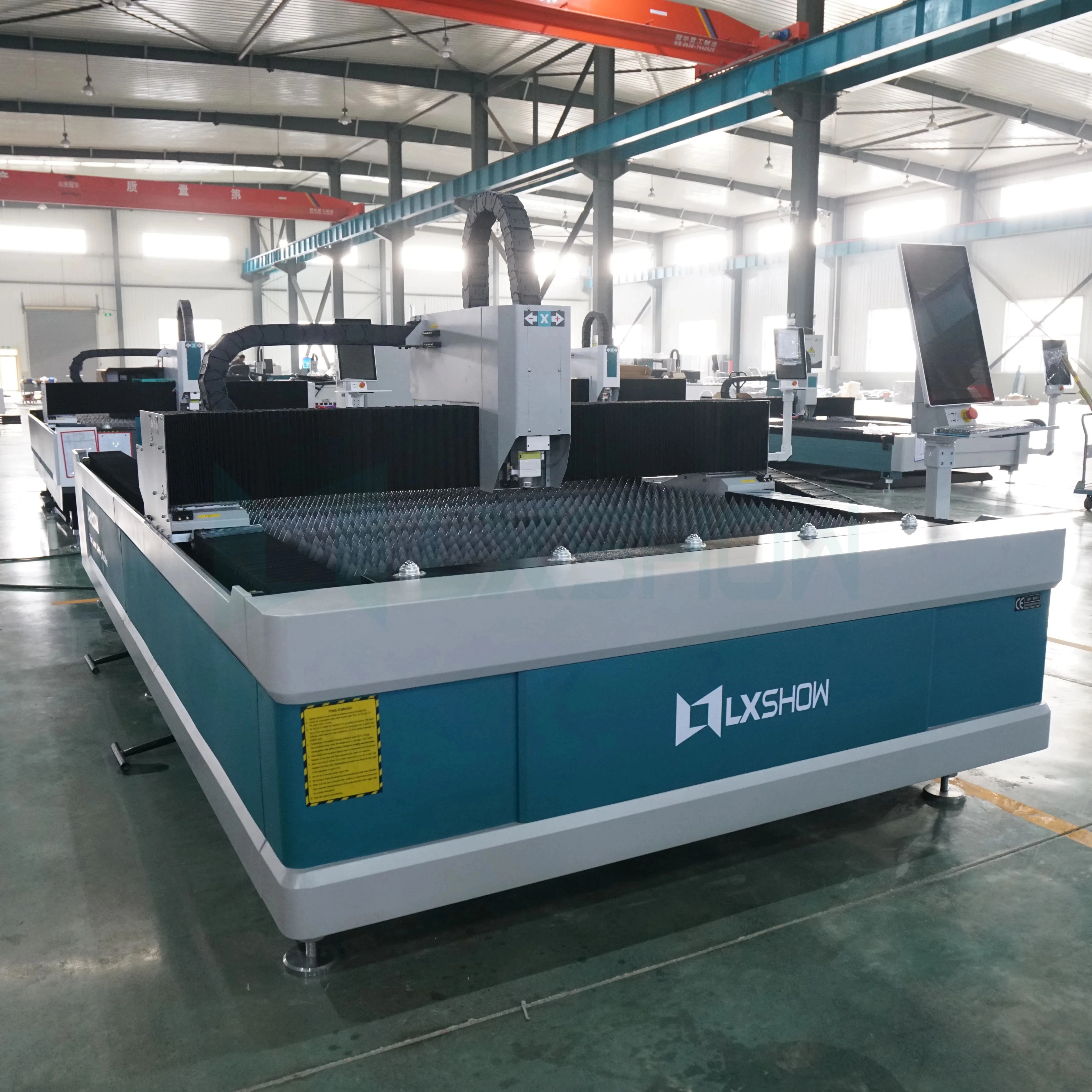 China manufacturer 1000w-3000w fiber metal laser cutter 1500*3000mm laser cutting machine for aluminum metal sheet