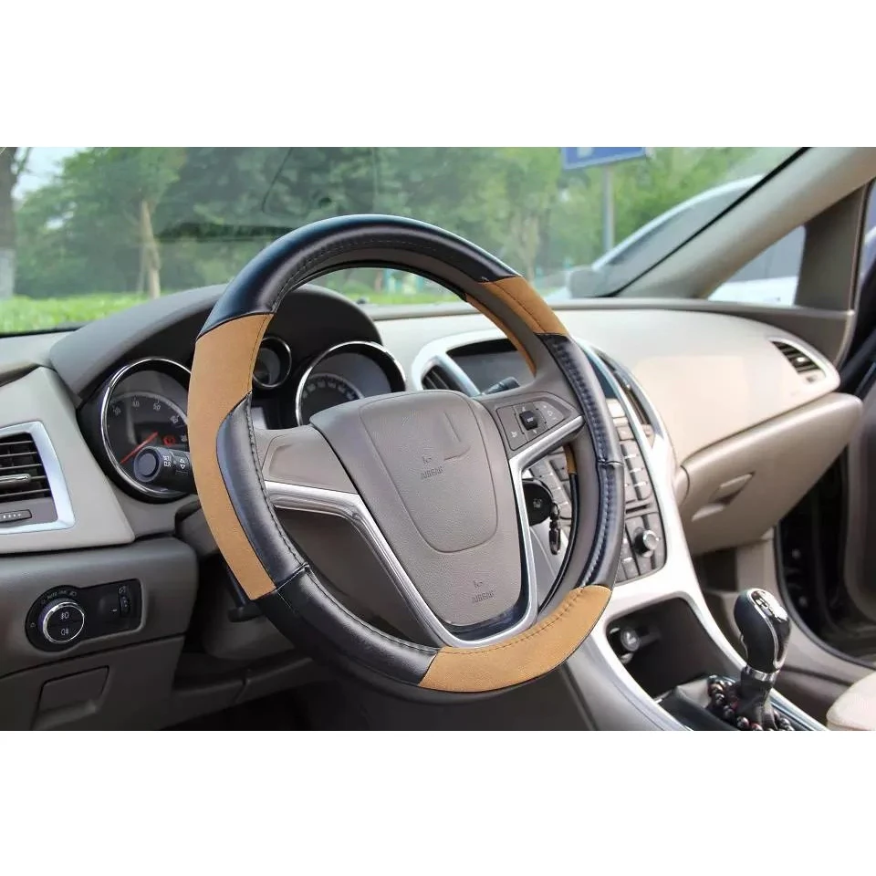 Factory wholesale distribution of automobile steering wheel cover general antiskid automobile steering wheel cover