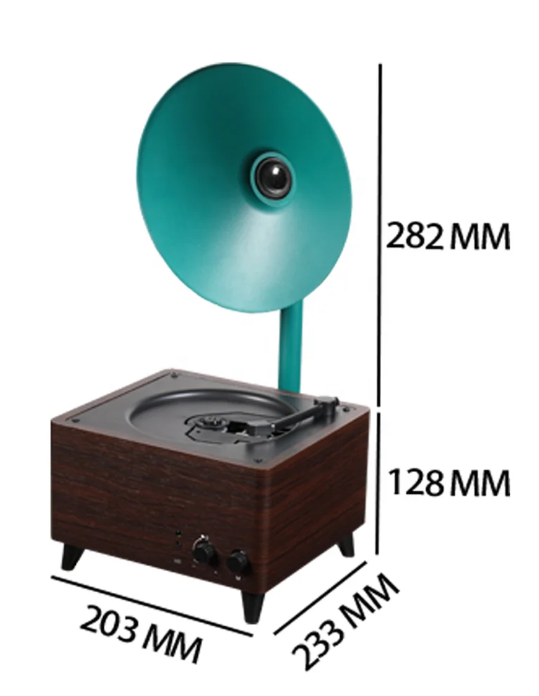 Portable Multifunction IR remote control U disk playback With Blue tooth CD Player Speaker