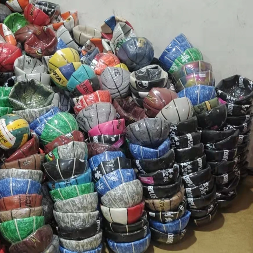 Clearance disposal special price cheap basketball football volleyball Rubber kids and teenagers practice basketball