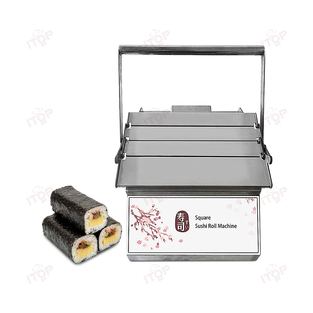 Japanese Sushi New Vegetable Meat Rolling Sushi Making Machine