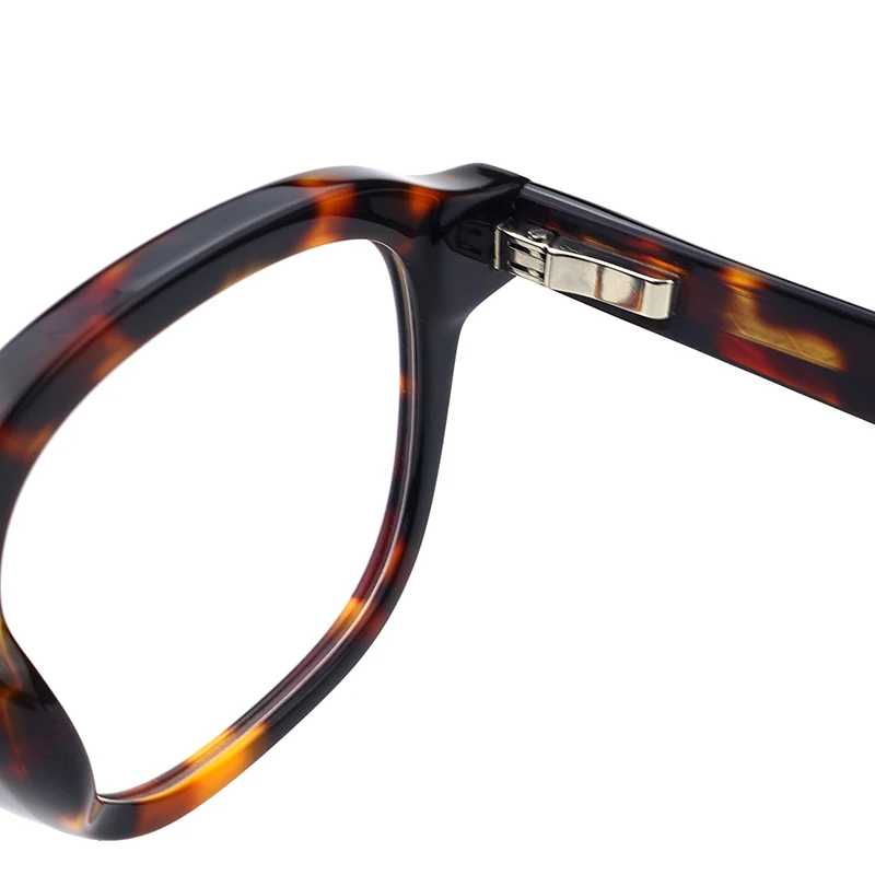 Glasses Manufacture  Fashion Handmade Custom Logo Clear Lenses Acetate Glasses Optical Frames Brand Luxury Eyewear