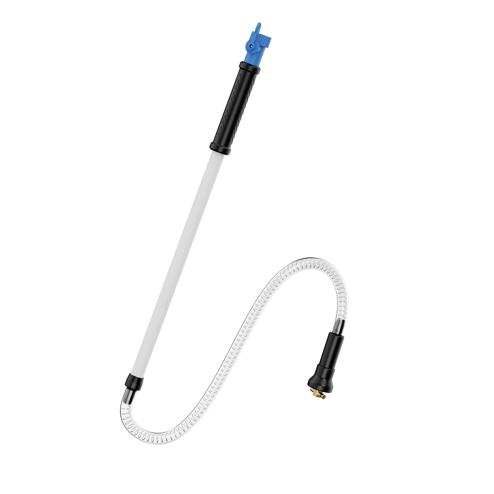 RV Holding Tank Swivel Stick Rinser,Powerful Rotary Cleaning Action & 34-Inches of Flexible Reach&1/4 Turn Shutoff Valve