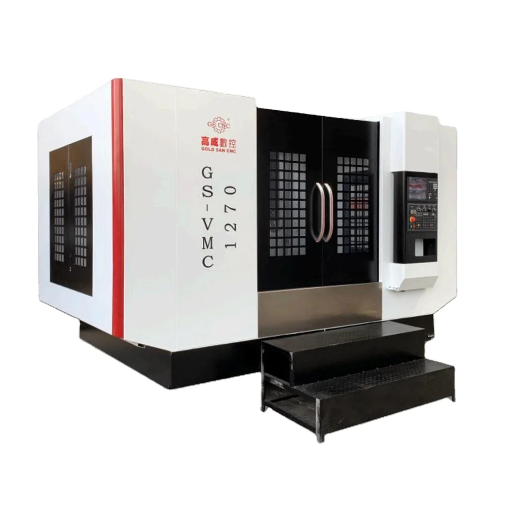 GS-VMC1270 1400mm x 700mm High Rigidity CNC VMC Belt Type Vertical Machine Center