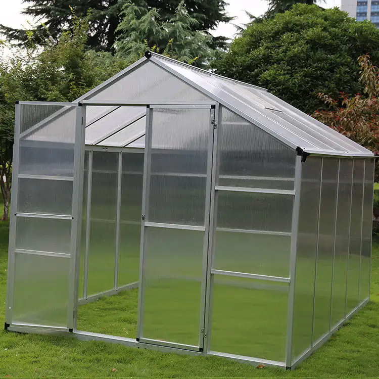 Hot Sale Aluminum Waterproof Plants Flower House New Style Pvc Greenhouse