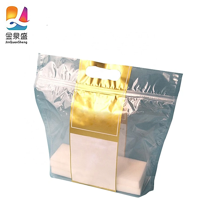2020 Custom Design Stand Up Plastic Zipper Mylar Packaging Sliced Bread Baking Food Bags with Window