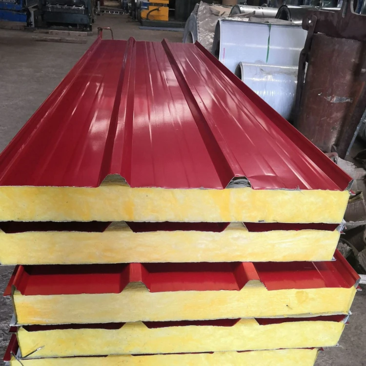 House Walls Insulation Rock Wool Sandwich Panels For Walls And Roofs Insulated Panel Sandwich Panel