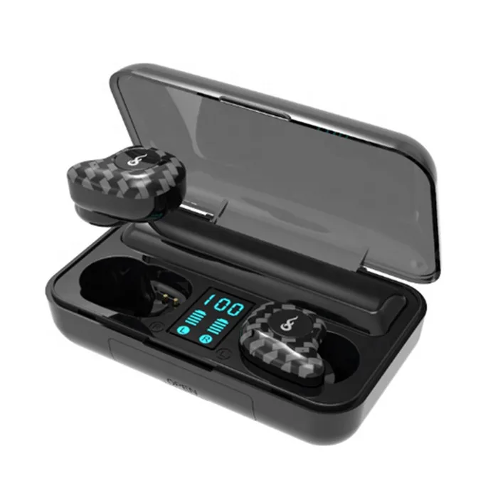 TWS M20  BT 5.0 earphone Wireless TWS Headphones 9D Stereo Sound Sports Wireless Headset With LED Digital Display