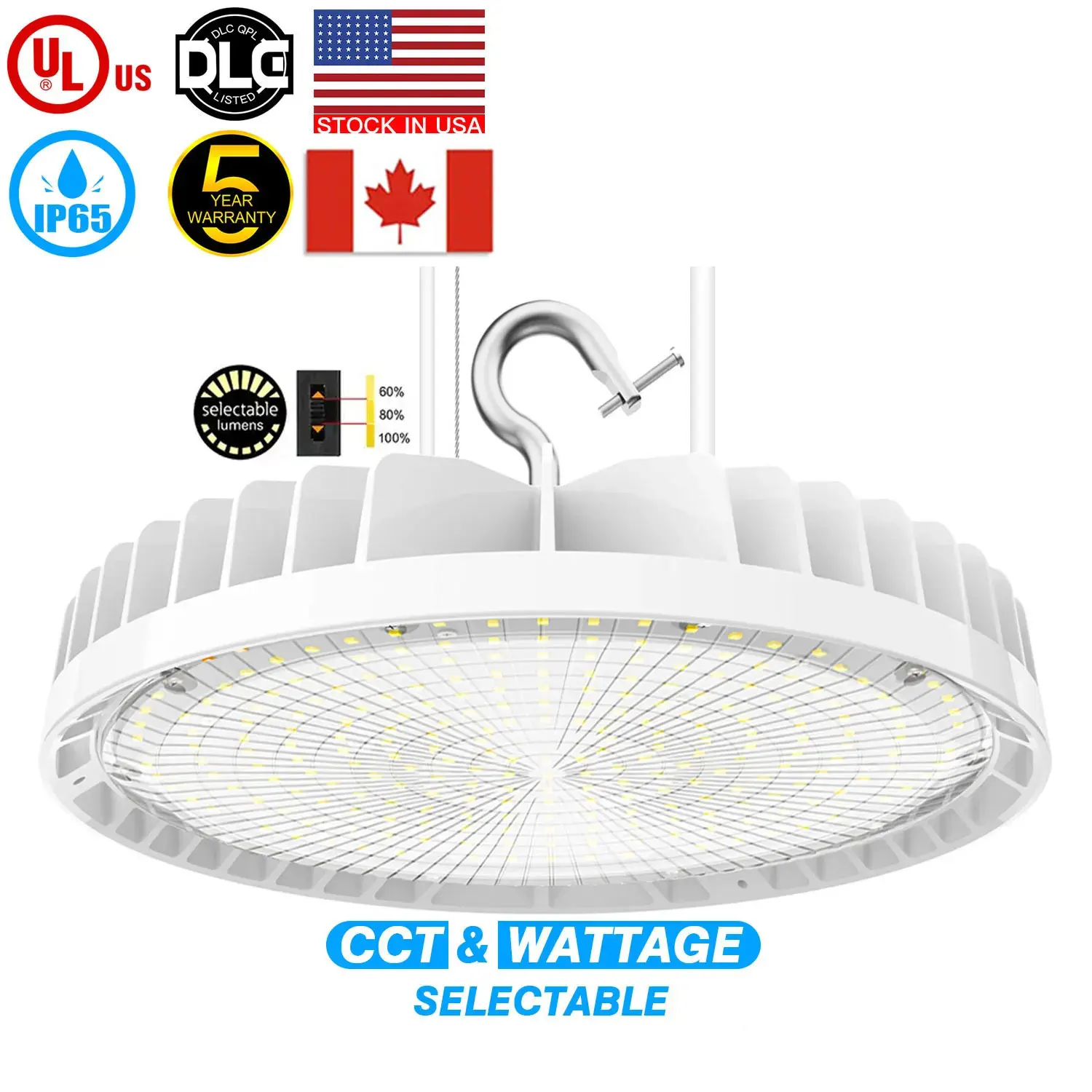 Factory Direct 150W 200W 240W Taming 300 Watt Explosion Proof Fixture Led High Bay Light