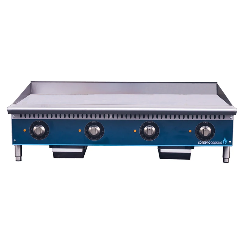 Factory manufacture commercial kitchen cooking electric style griddle Desktop griddle