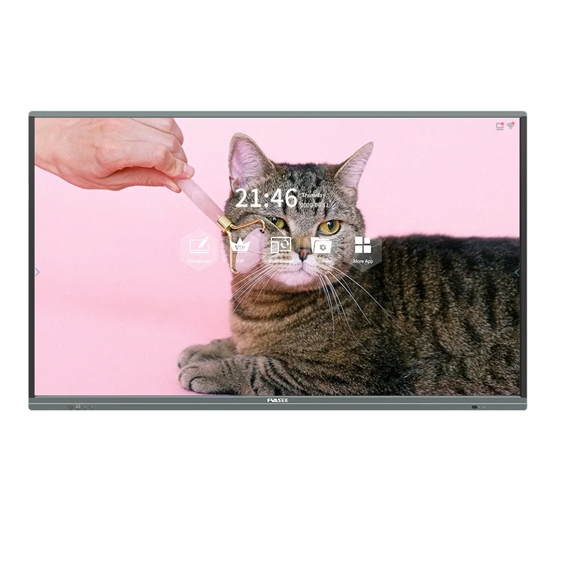 ODM 4K interactive flat panel display 65/75/86 Inch Interactive Smart board Touch Screen Monitor Interactive Whiteboard