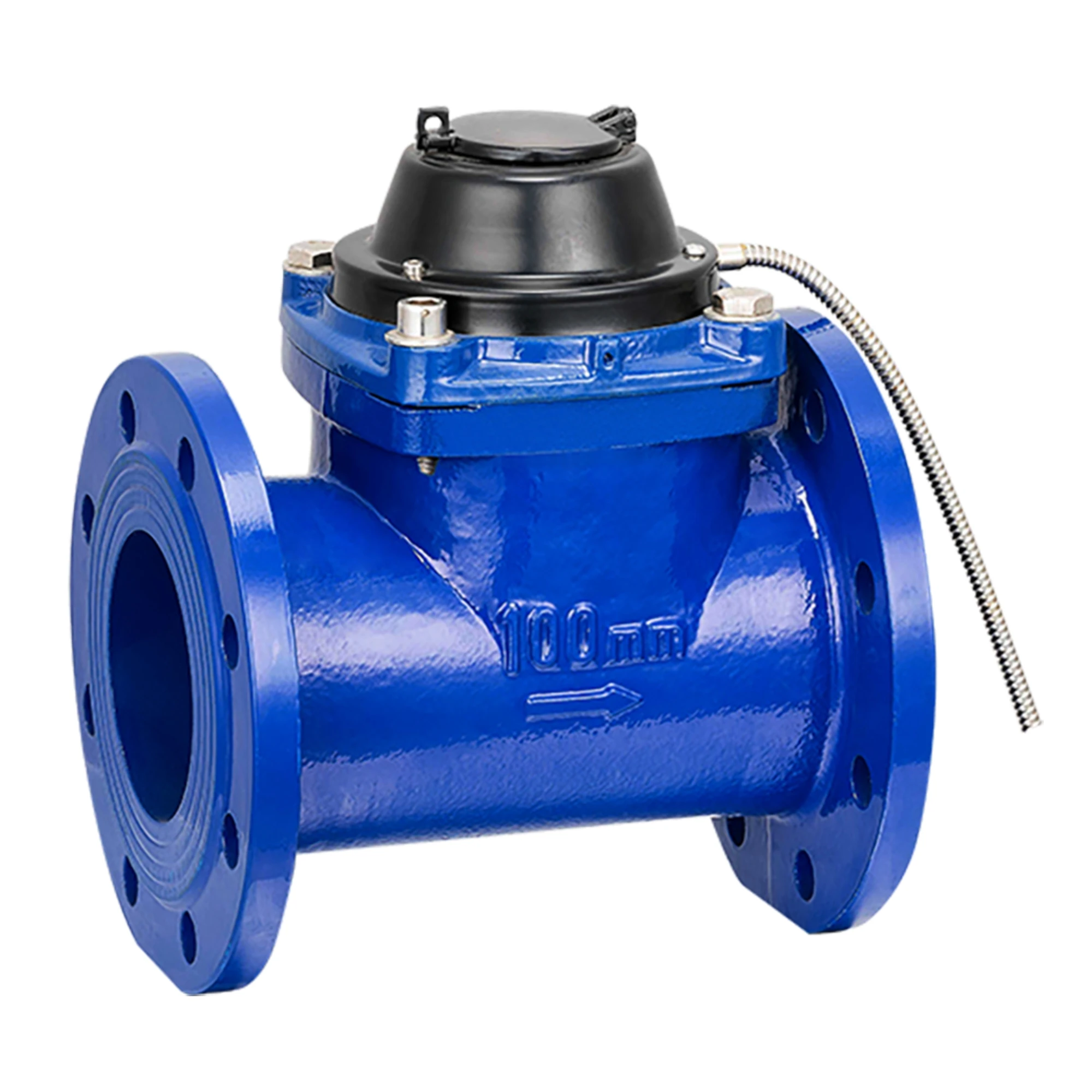 Factory Price Removable Dry Dial Type Flange DN80 3 inches detachable mechanical woltman type water flow meter