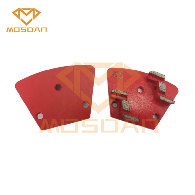 Concrete Floor Trapezoid Double Z Segments Diamond Grinding Wings