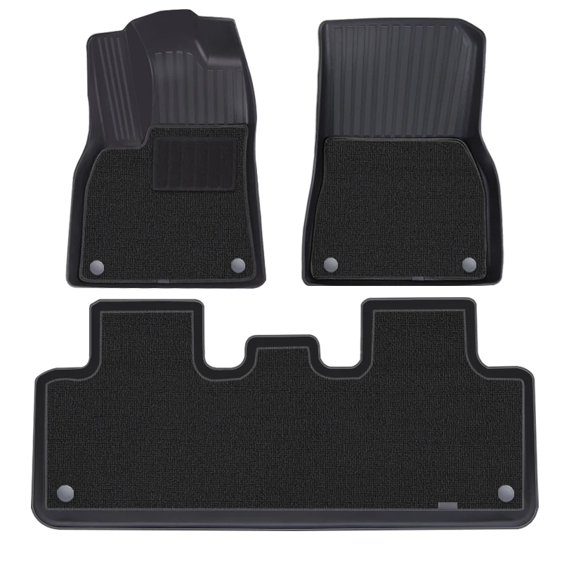 All Weather 3D Car Mats for 2021 Tesla Model Y Customized Car Floor Mat for Model Y Back Seat Cover Mats Accessories