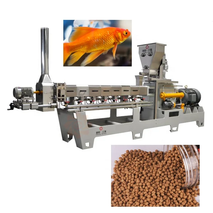 High efficiency Automatic pet dog cat food bird fish shrimp crab rabbit fox turtle pig feed pellet making machine