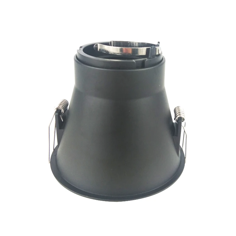 Shopping Mall Hotel Deep Anti Glare  Round Fixed White MR16  G5.3 GU10 Downlight Ring Fixture