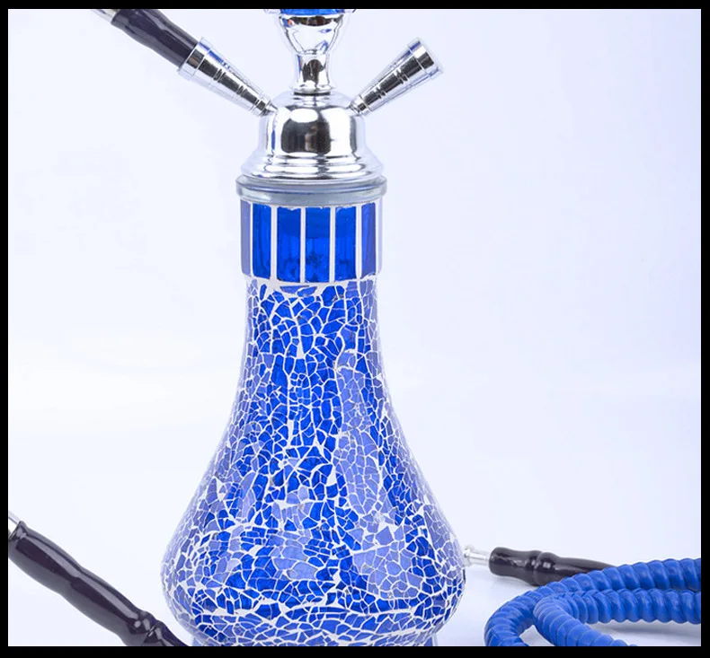 New Style electric Shisha Hookah New large base Circular Broken grain porcelain hookah