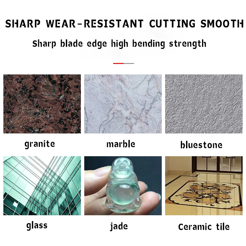 WEIX CNC engraving bit PCD diamond milling cutter Stone carving knife