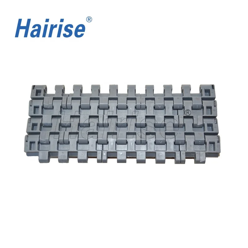 Hairise Har7706 series flat type with roller ball top modular conveyor belt