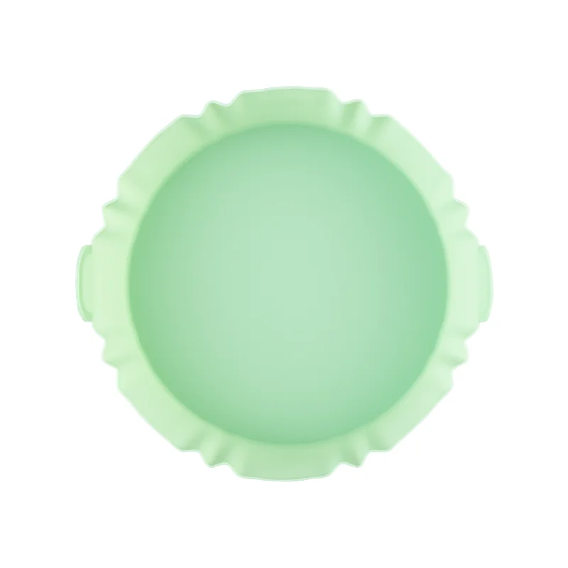 Customized Logo soft silicone Oven air fryer pad baking tray flexible Not easy to deform