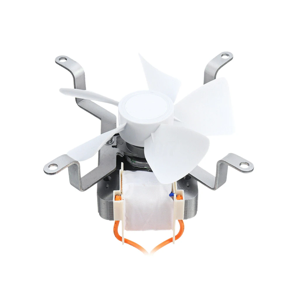 High Torque 110V 12V AC/DC Fan Motor Kit - Essential pellet grill upgrade for improved temperature control and cooking evenness