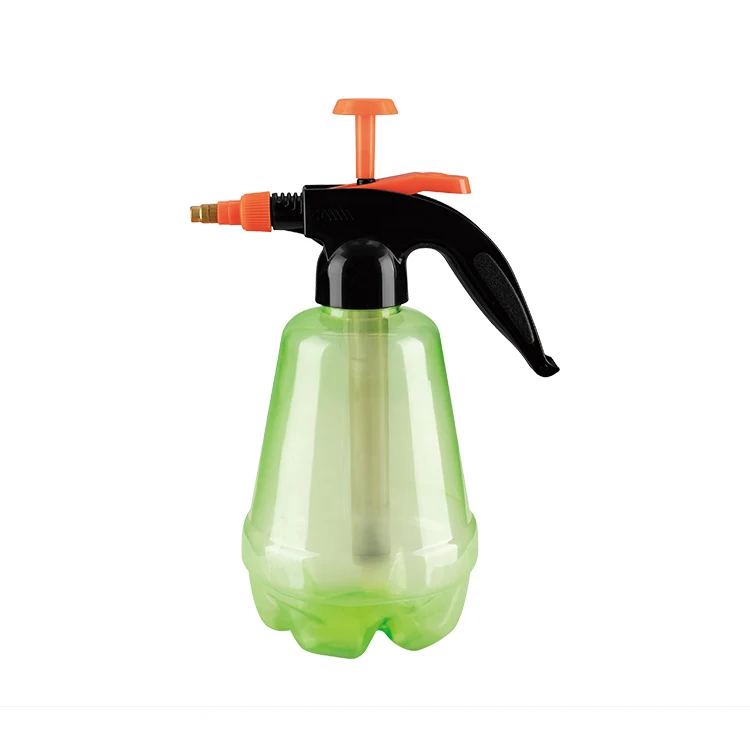 Plastic 2 liter garden manual water sprayer bottle