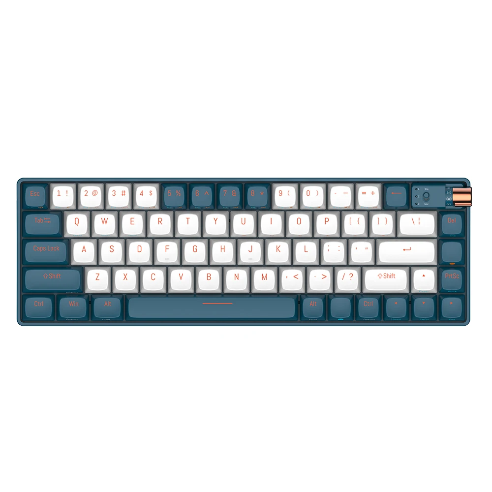 Keyboard Manufacturer Mechanical keyboard Gaming Keyboard with PBT key Rotary button Three-mode connect Hot Plug