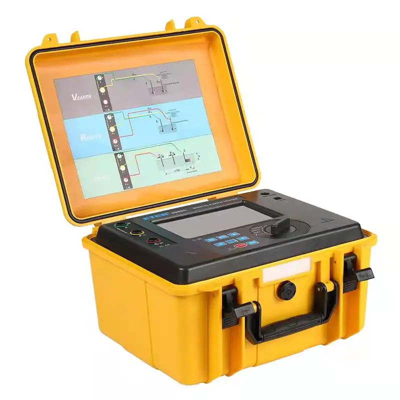 digital resistance meter earth insulation resistance 500v mega-ohm megger insulation resistance meter