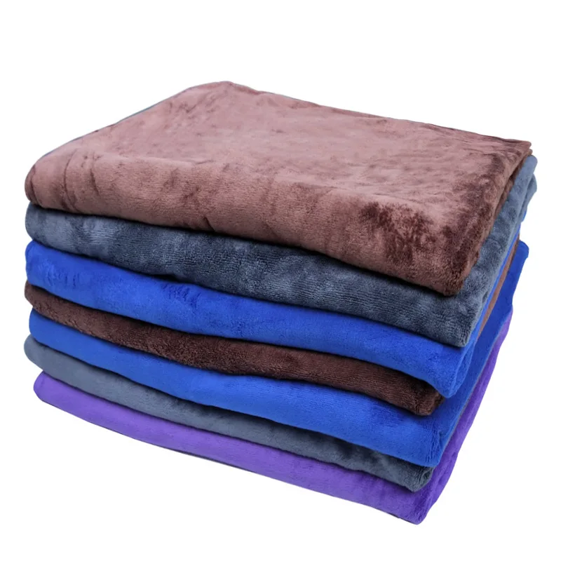 180X80cm Car Wash Towel Microfiber Car Cleaning Drying Cloth Auto Washing Towels Hemming Car Care Detailing  Wash Accessories