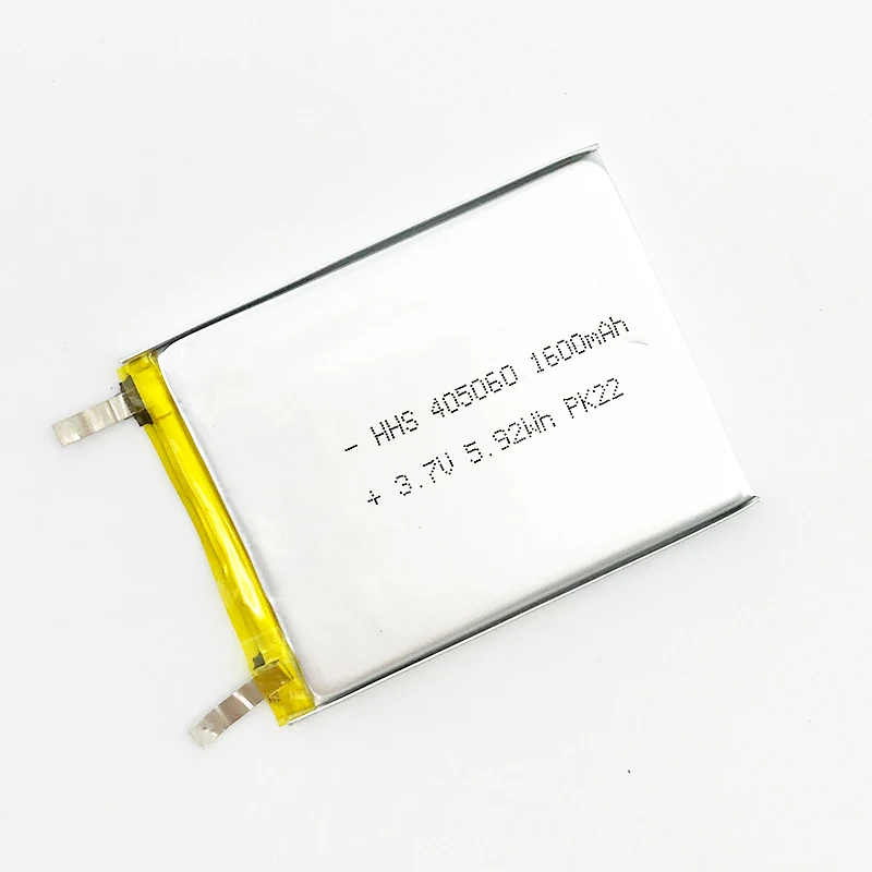 405060 1600mah Новый дизайн литий-полимерный аккумулятор