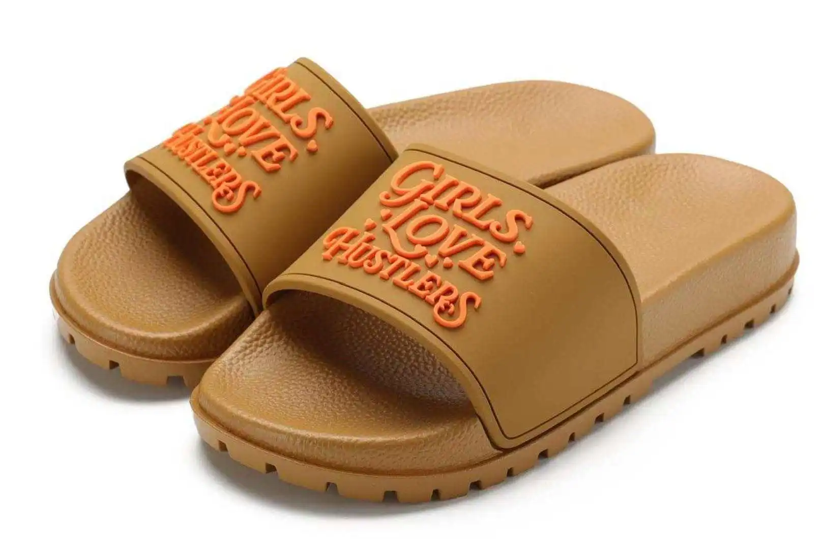 Custom embossed logo mens big size 16 anti-slippery beach thick platform ladies slides sublimation customizable slippers 2024