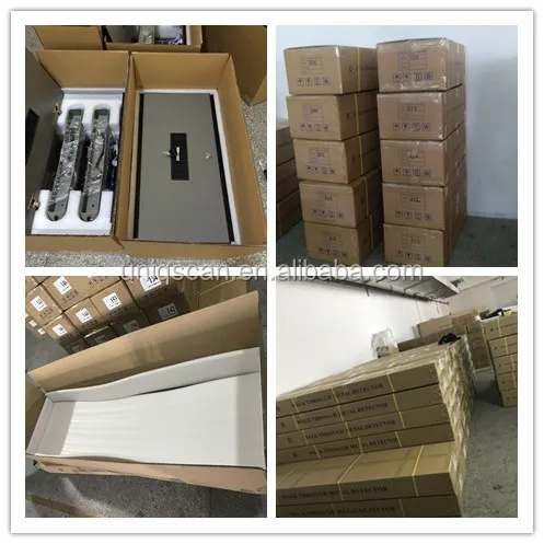 33 Zones Touch LCD Display hotel inspection system equipment Security Industry Body Scanner Walk Through Metal Detector