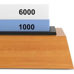 Premium Whetstone Knife Sharpener Sharpening Stone Set, Whetstone 2-IN-1 400/1000 3000/8000 Grit with Whetstone Knife Sharpener
