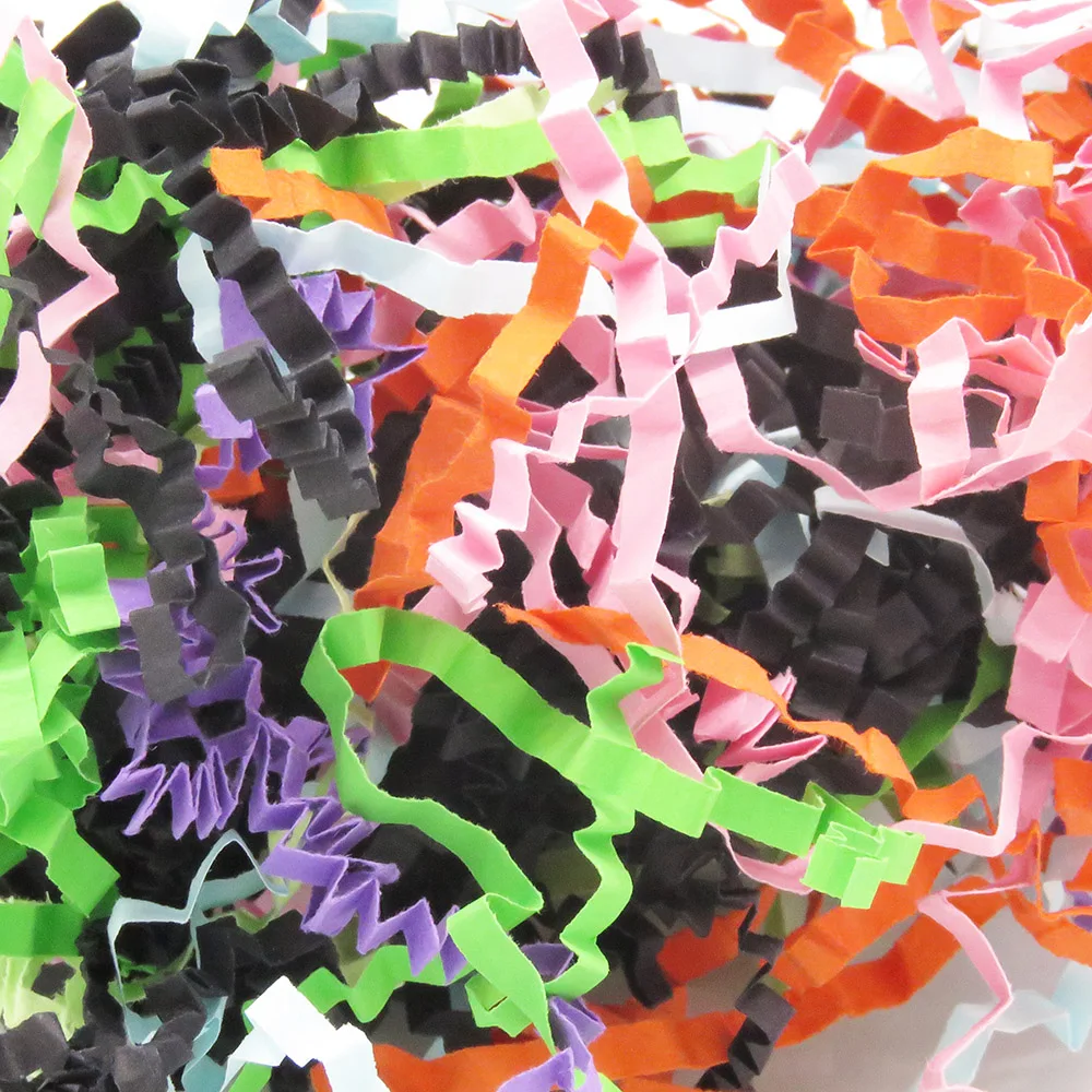 gift box packing pets digging box craft filling bulk mixed colors cardboard crinkle shredded paper