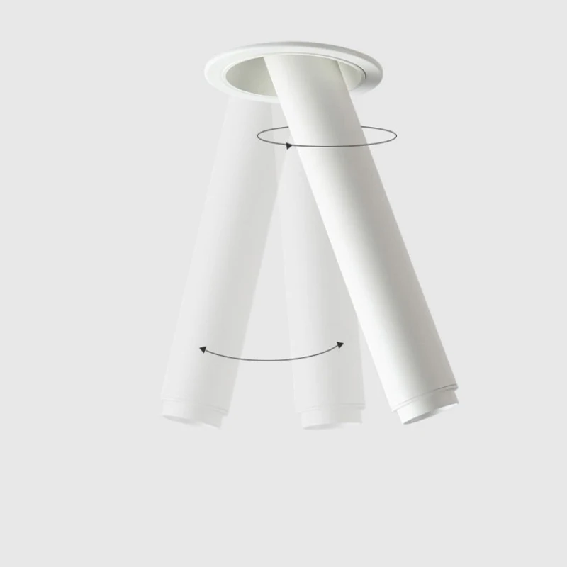 Wholesale manufacturer Scalable COB Spotlight Long tube LED downlight embedded surface mounted ceiling downlight