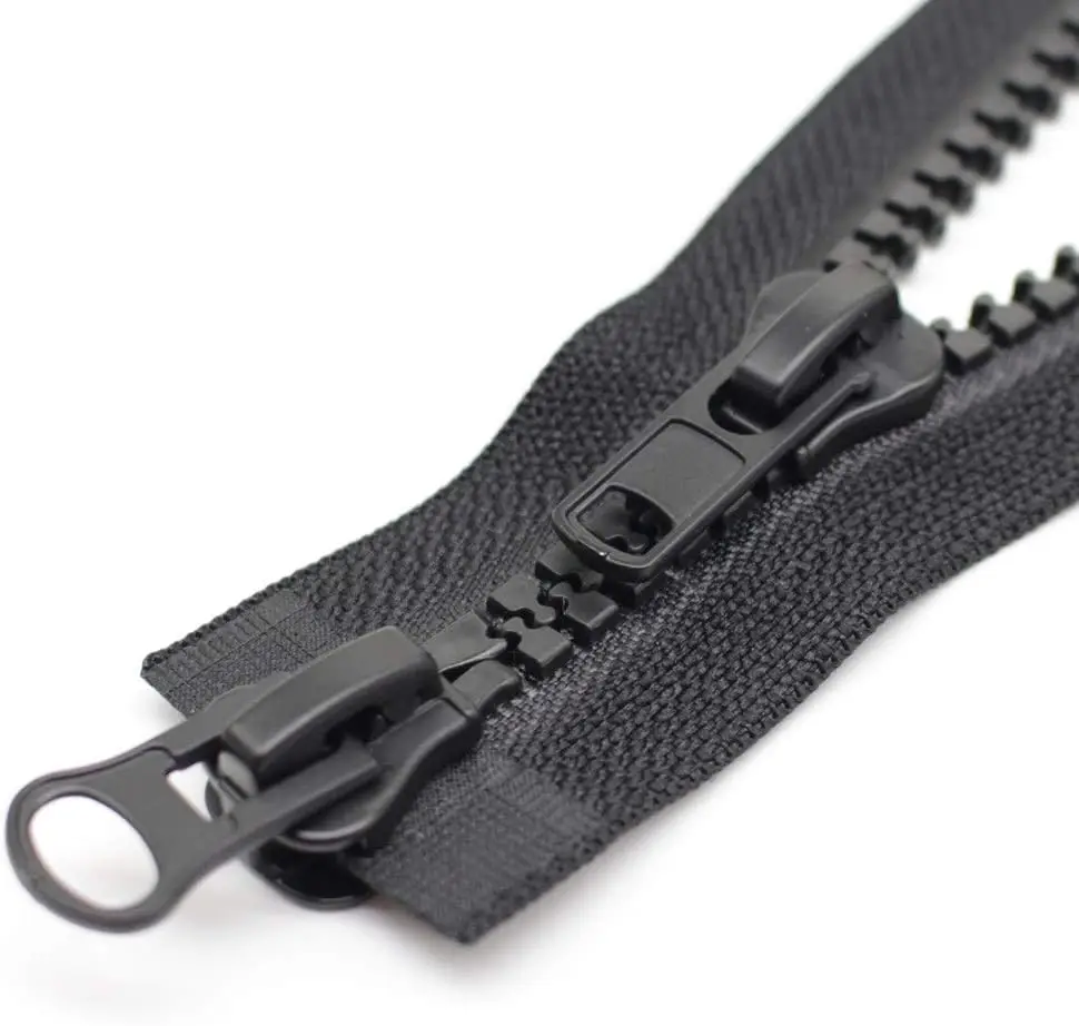 Resin Zipper #10 18 Inch Heavy Duty separating plastic vislon zippers  for Sewing Coat