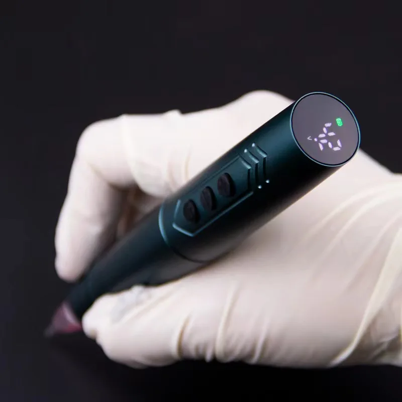 CNC Tattoo Supply Rechargeable Magnetic Battery Tattoo Machine Gun Pen Wholesale Electric Wireless Rotary Tattoo Machine