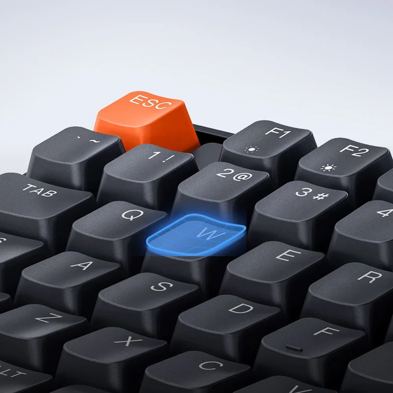 Xiaomi Mi Mechanical Keyboard Cherry Red/Green Axis 104 Keys PBT Keycaps Wired Home Office Gaming Keyboard for Win10&macOS