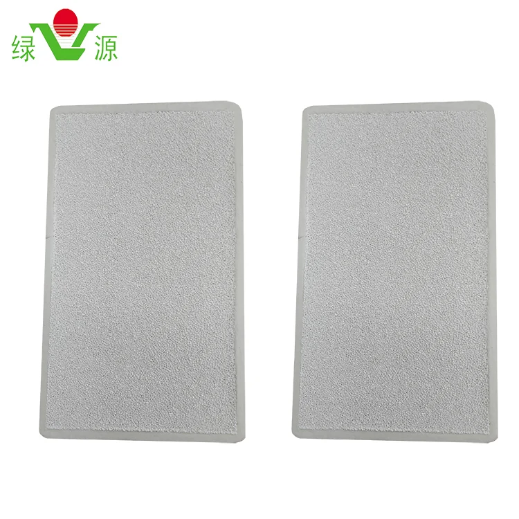 Foam ceramic fiber filter plate / alumina ceramic fiber filter plate for filtering impurities
