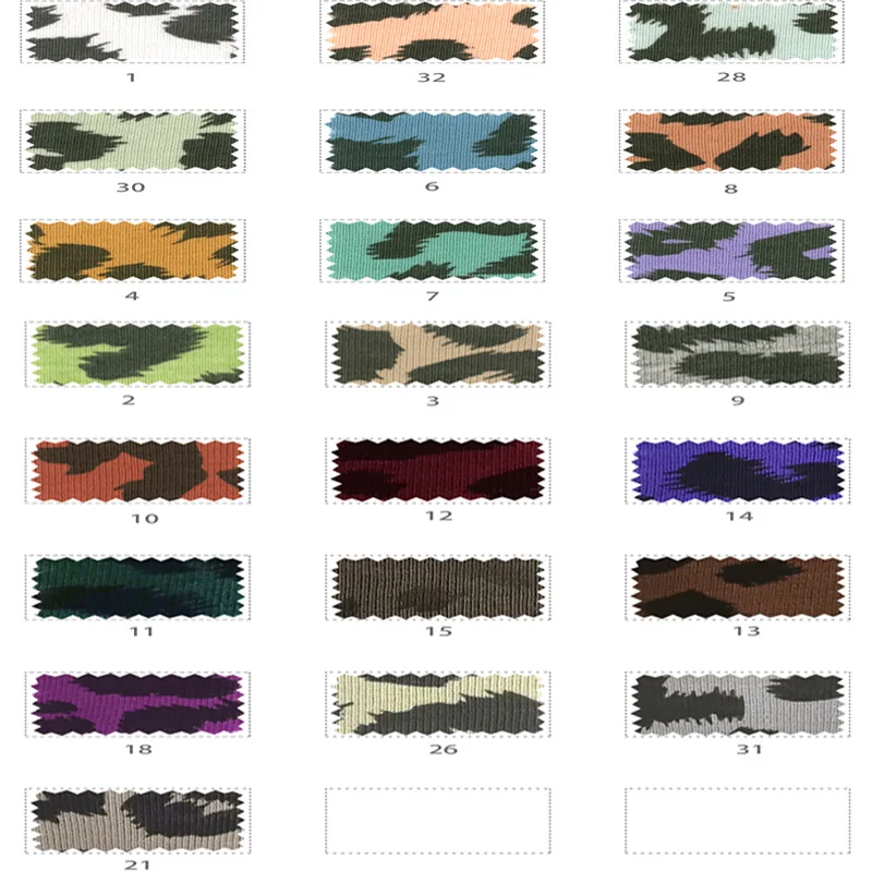  Factory wholesale 100% cotton stretch Jersey leopard dot printed knitted fabric
