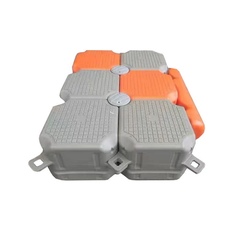 Modular cube 500* 500*400mm Floating Pontoon For Water Park Amusement Platform