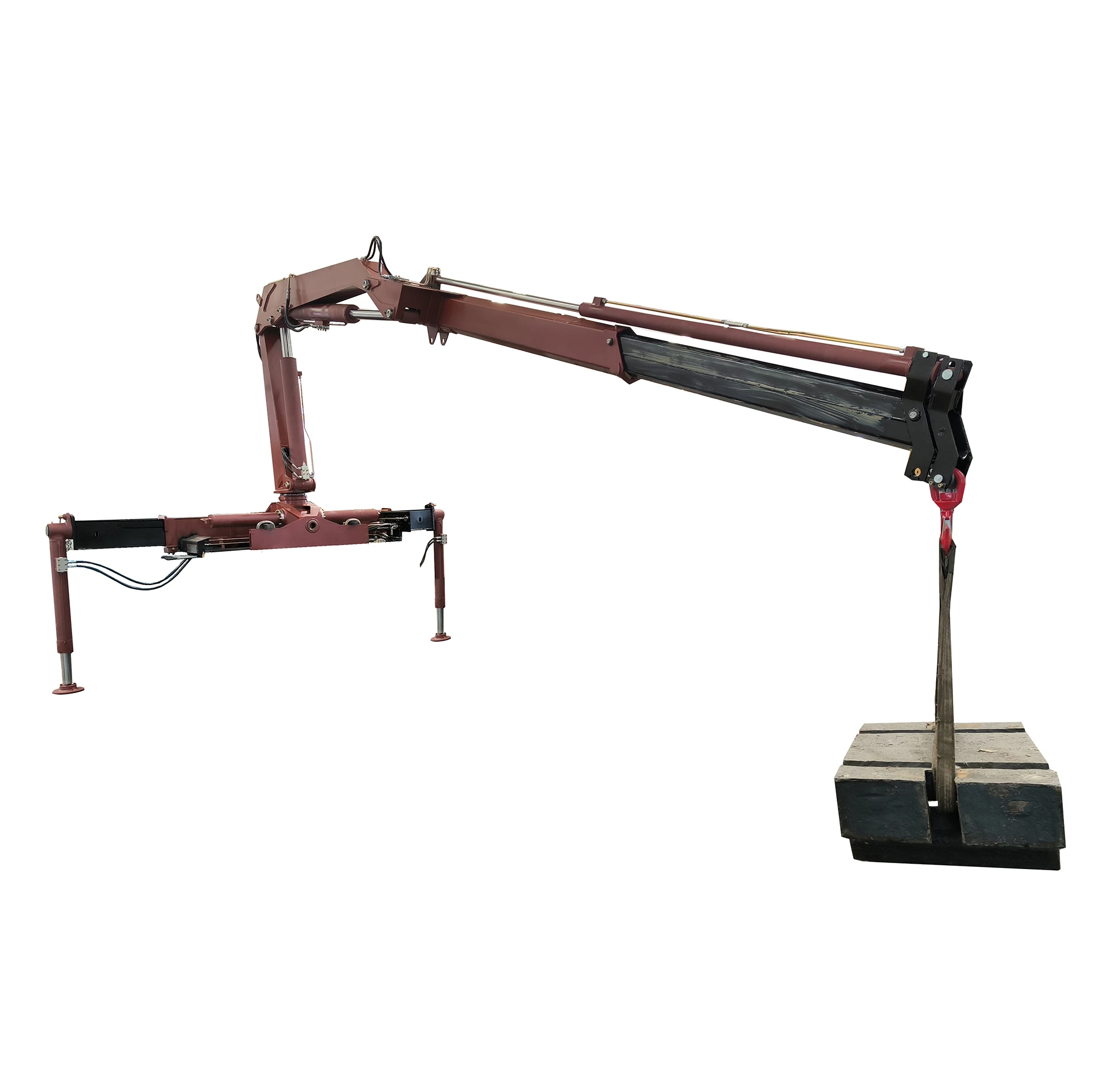 Factory Price 3.2T Loader For Energy Mining Small Hydraulic Knuckle Arm Loader Hinge Arm Manipulator Truck Crane