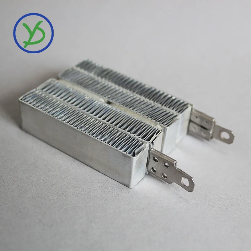 YIDU 12/24/48/220V conductive ptc ceramic air heater heating element for Underfloor heating systems