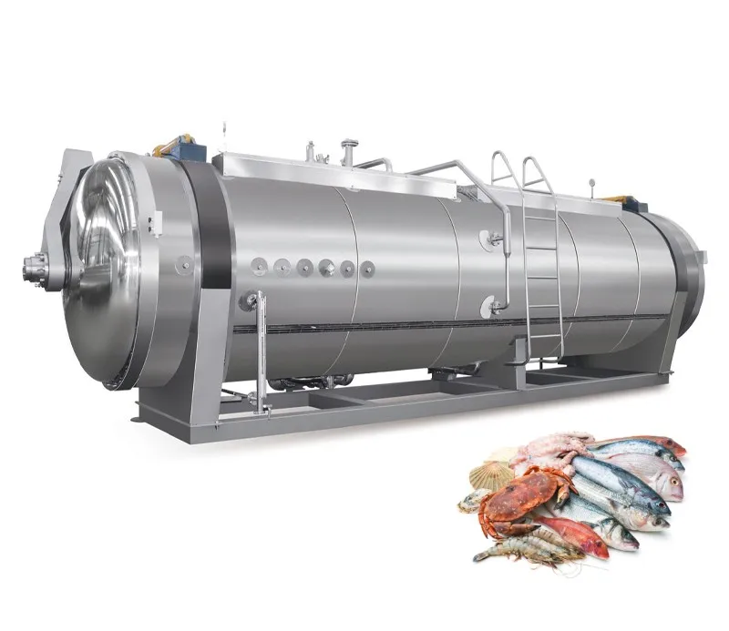 Подгонянная машина для приготовления рыбы морепродуктов Реторта Сардина тунца