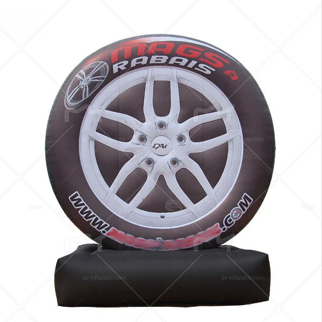 HOT sale quality PVC inflatable car tire model