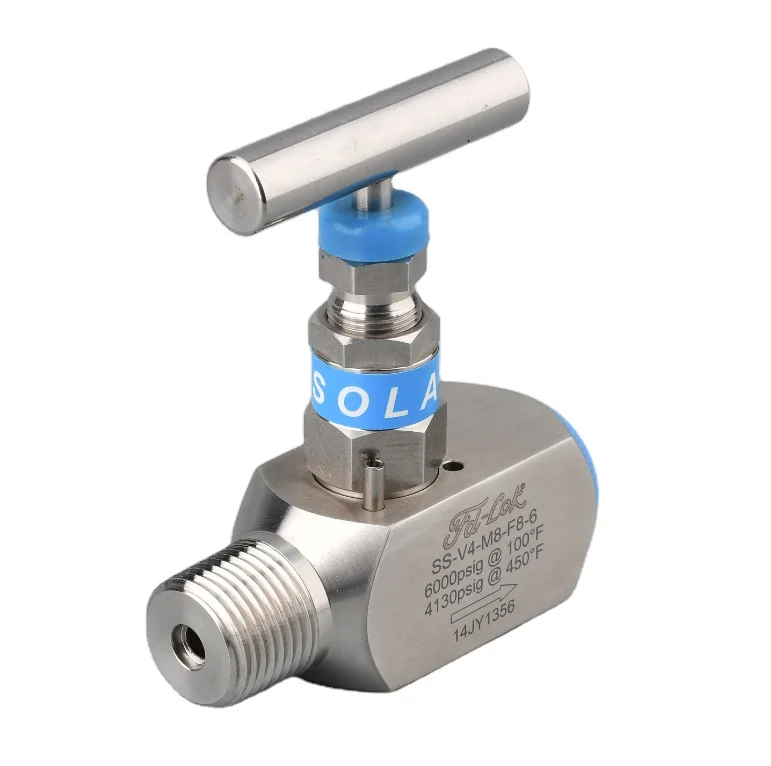 High Quality Swagelok type Female Male 6000PSI needle valve  Stainless steel
