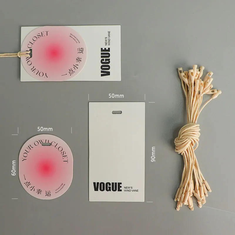 Manufacturer Garment Accessories Clothing Satin Tag Custom Clothes Woven Labels with Brand Logo Hang Tag