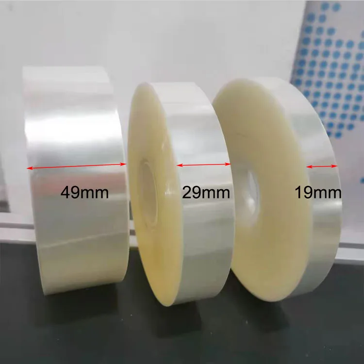 Opp Film Hot Melt Manufacturer OPP Band Material 30mm for Banding,machine Packing 120 Micron FTP12029150 Transparent Worth-it