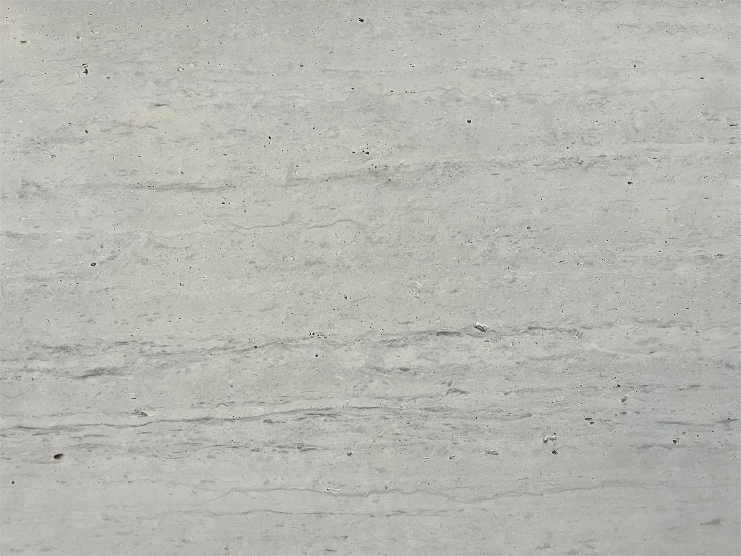 Factory Price Honed Oriental Light Pure Grey Travertine Slab For Interior Exterior Floor Wall Tiles