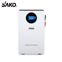 Shenzhen Sako 5Kw 10Kwh Solar Batteries Lithium Ion Phosphate 48 Volts 100Ah 48V Lifepo4 Battery 200Ah Manufacturer In China